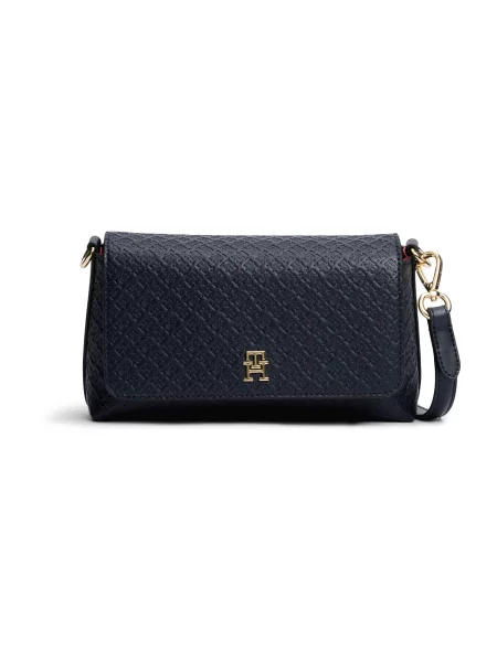 TOMMY HILFIGER Geantă de umăr MONO marin albastru