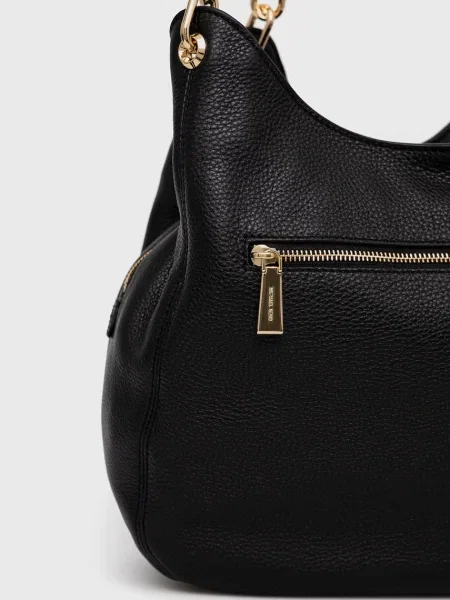 Geanta de piele Michael Michael Kors negru