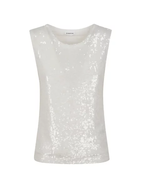 Bluză P.a.r.o.s.h. fără mâneci alb