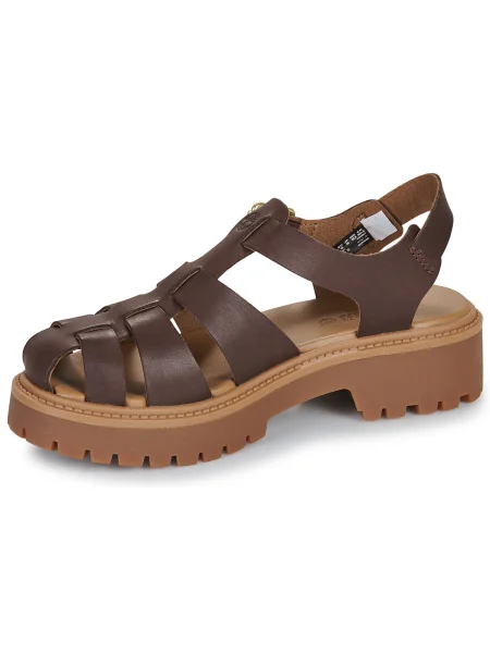 Pantofi Timberland streetstyle cu strasuri maro