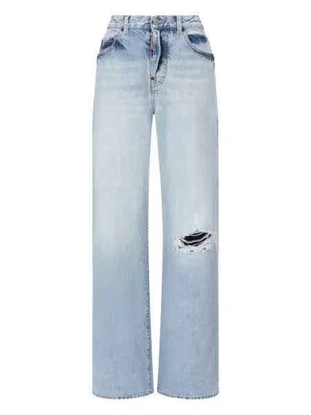 Blugi Dsquared2 rupți albastru
