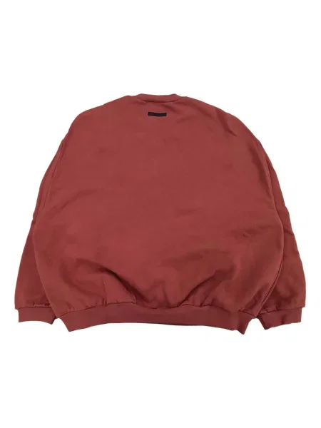 Hanorac Fear Of God Essentials cu imagine roșu