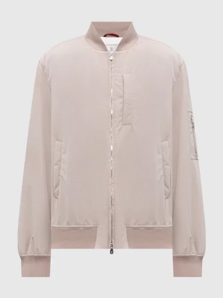 Бомбер Brunello Cucinelli бежевый