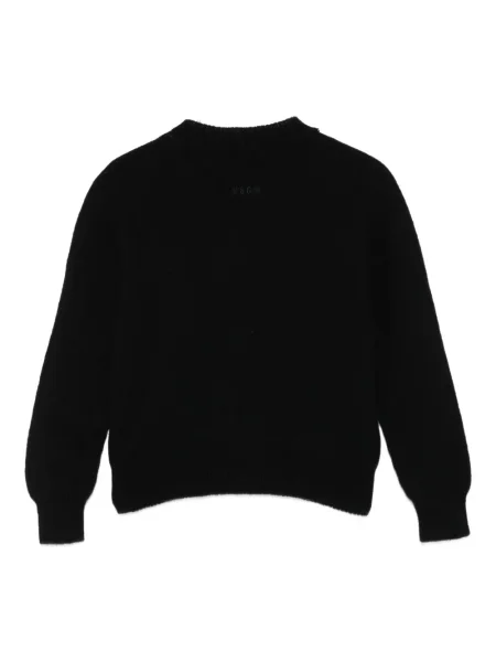 Sweter dziecięcy Msgm czarny
