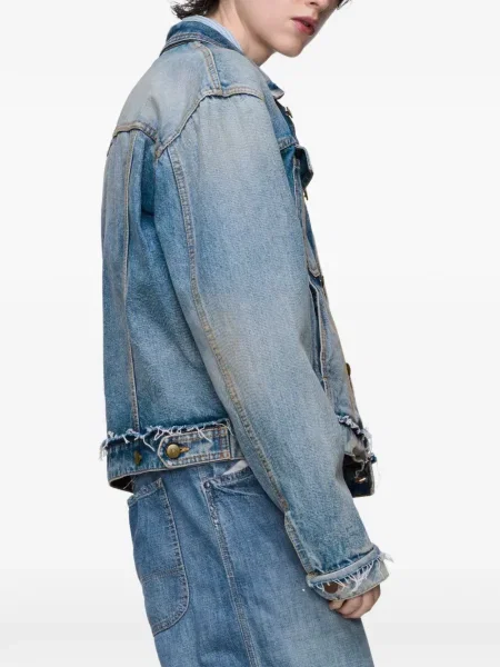 Geacă de blugi Maison Margiela albastru