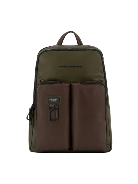Torba na laptopa Piquadro zielona