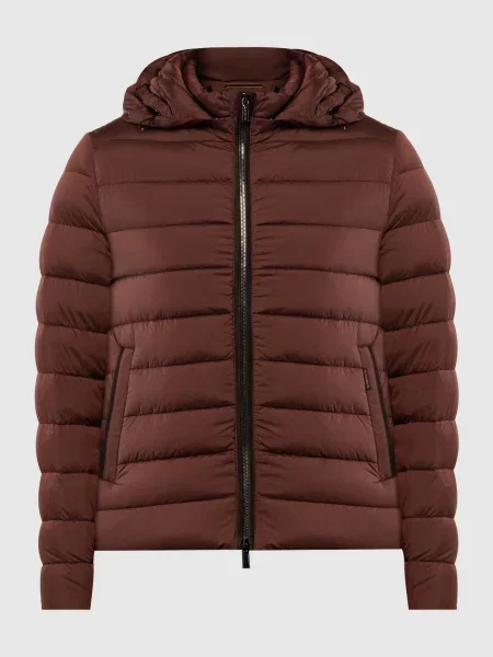 Пуховик Moorer бордовый