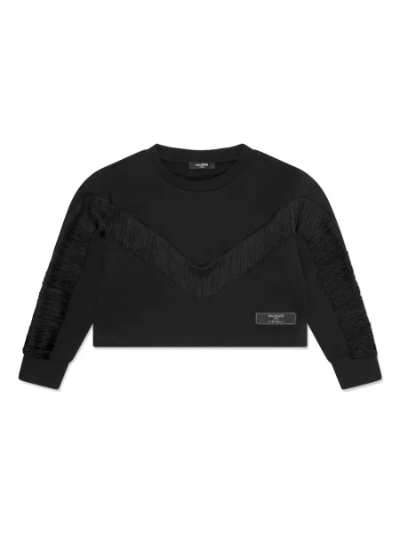 Bluza dziecięca Balmain czarna
