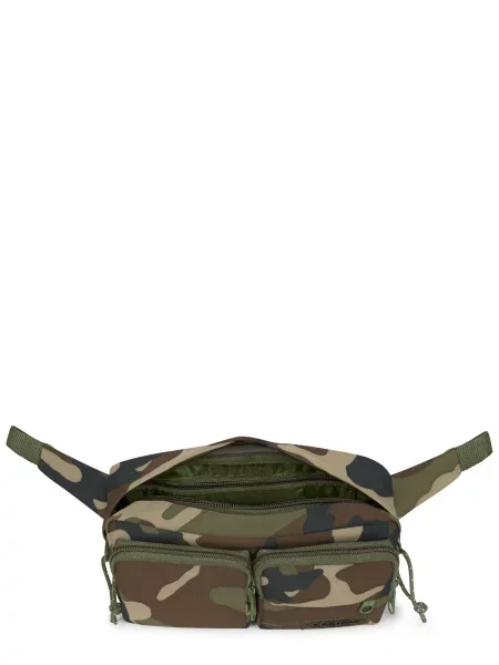 EASTPAK Taška cez rameno / čokoládová / kaki béžová