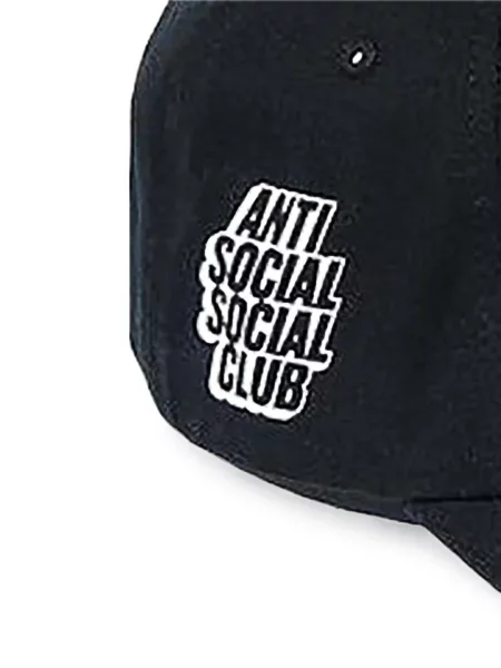 Κασκέτο Anti Social Social Club με σχέδιο μαύρο