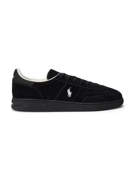 Polo Ralph Lauren Bedford Pp sneakers din piele întoarsă negru