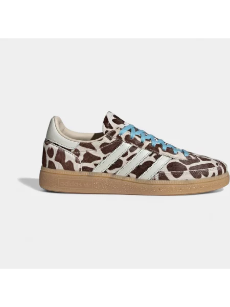 Lněné tenisky Adidas Spezial s potiskem bílé