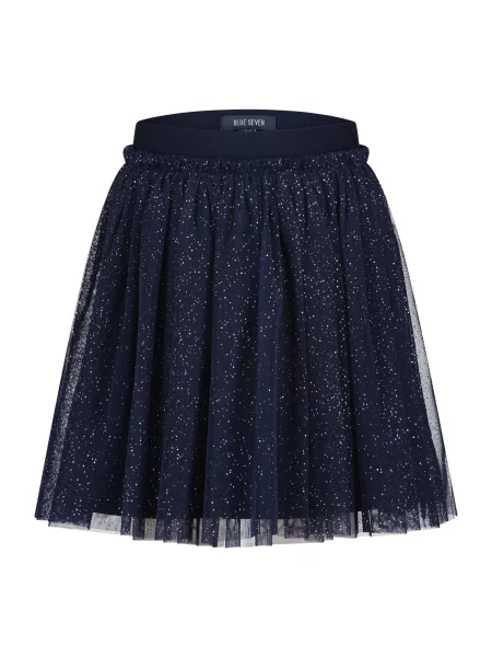BLUE SEVEN Sukňa tmavomodrá modrá