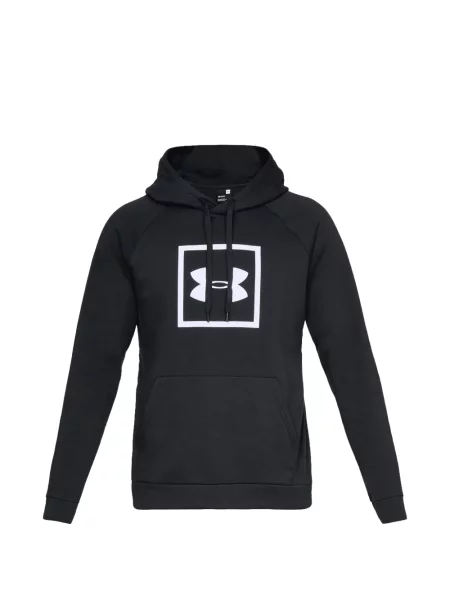 Hanorac cu glugă Under Armour cu imagine negru