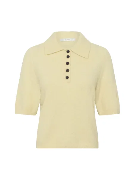 Koszulka polo Gestuz żółta