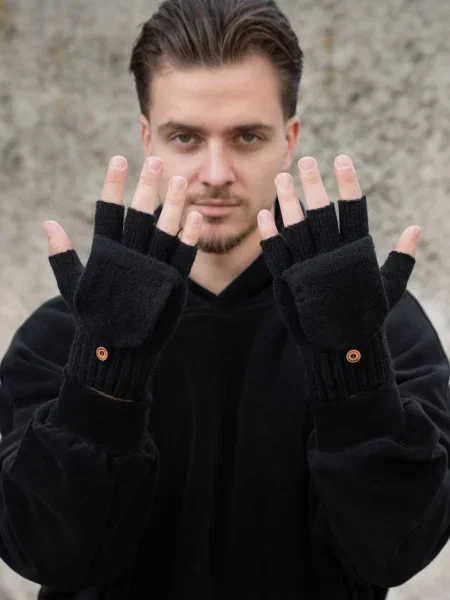 Перчатки Without черные