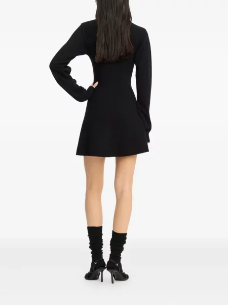 Rochie mini Rotate Birger Christensen de costum negru