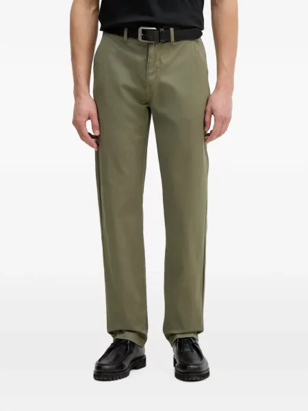 Pantaloni chino Lindbergh verde