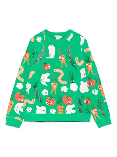 Bluza dziecięca Stella Mccartney zielona