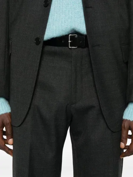 Pantaloni Sunflower de lână gri