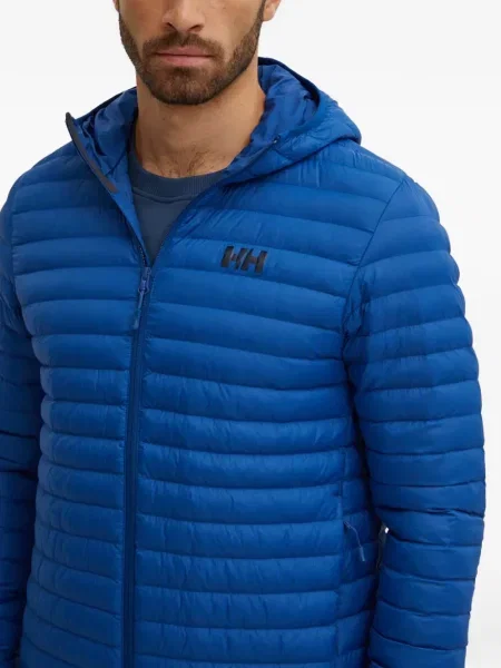 Geacă Helly Hansen cu glugă albastru