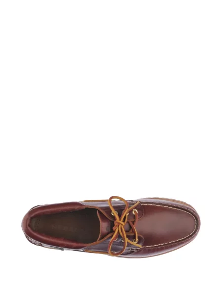 Pantofi loafer Sebago cu șireturi din piele maro