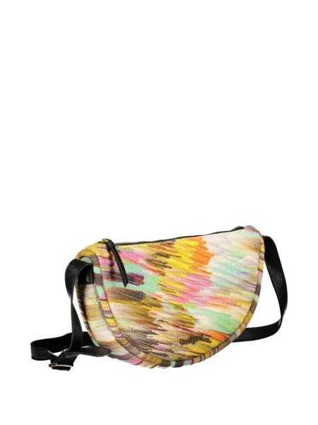 Curea Desigual cu imagine cu imprimeu abstract galben