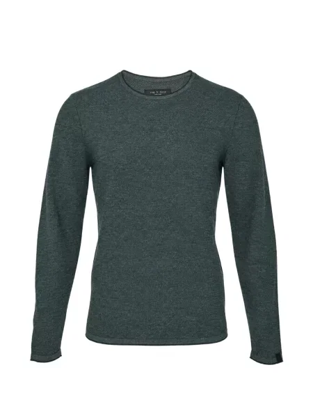 Pulover Rag & Bone de lână cu decolteu rotund verde