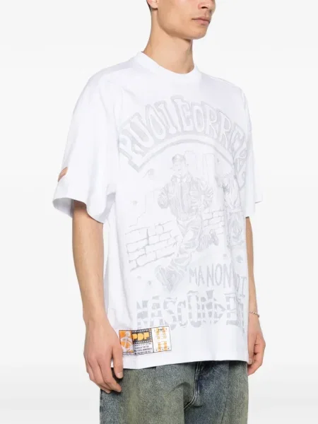 Grafic tricou Pdf cu imagine alb