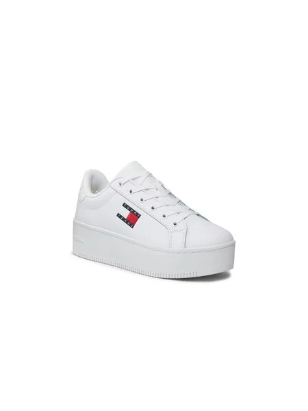 Sneakersy Tommy Jeans bílé