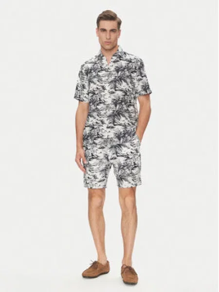 Tommy Hilfiger Košile Vacation Tmavomodrá