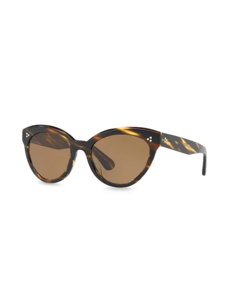 Sluneční brýle Oliver Peoples hnědé