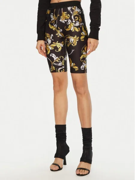 Versace Jeans Couture Pantaloni scurți ciclism negru