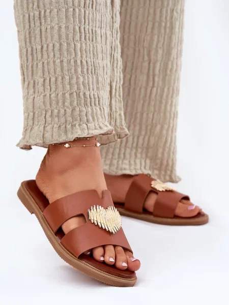 Sandali Evento brez pet rdeča