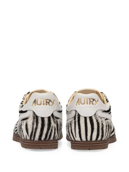 Zebra mintás sneaker Autry nyomtatás fehér
