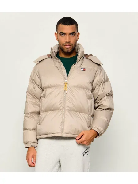 Tommy Jeans Geacă de puf Alaska | Relaxed fit bej