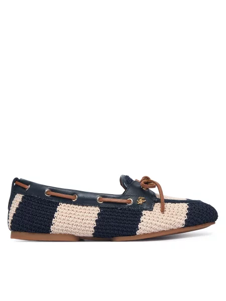 Mocasini Tommy Hilfiger Th Flex Bleumarin