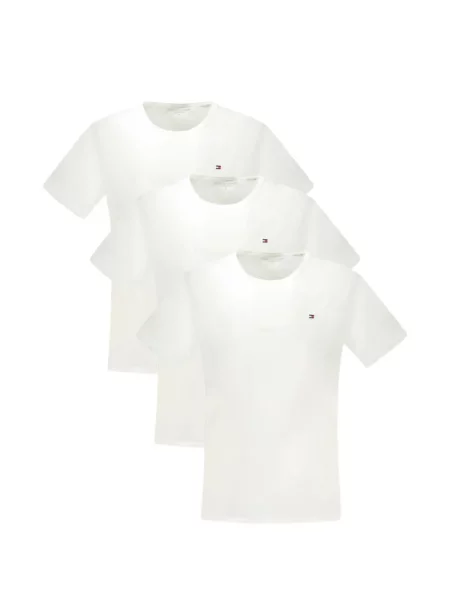Cămașă Tommy Hilfiger cu broderie alb