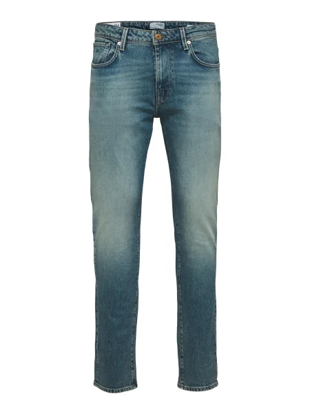 SELECTED HOMME Jeans Leon denim albastru