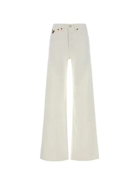 Široke traperice Lois Jeans bijela