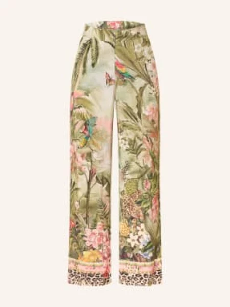 Princess Goes Hollywood Spodnie Z Marszczeniami gruen