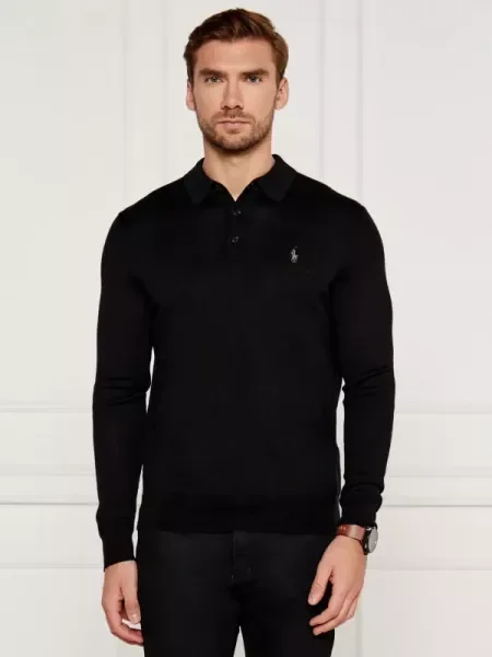 POLO RALPH LAUREN De lână polo negru