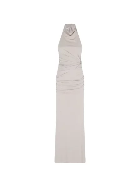 Rochie The Andamane drapată cu gât halter de costum
