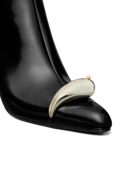 Cizme scurte Tory Burch negru