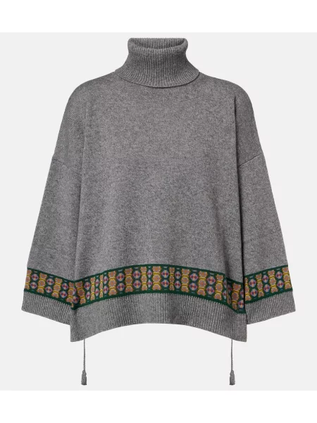 Pulover Etro de lână gri