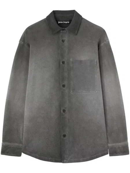 Koszula Palm Angels klasyczna czarna