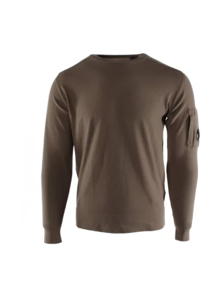 Sweter C.p. Company brązowy