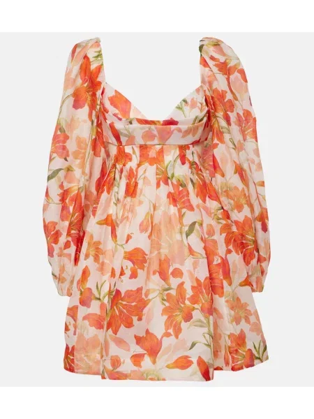 Rochie Zimmermann de in cu model floral