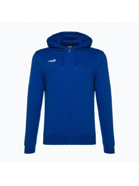 Fotbal hanorac cu glugă Capelli Sport albastru
