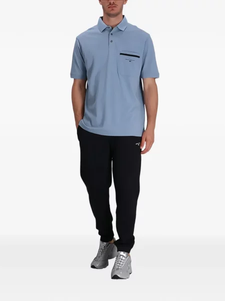 Поло тениска Armani Exchange синьо